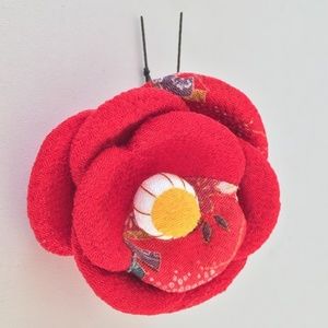 Kanzashi Japanese Kimono Fabric Hair Ornament/Pin